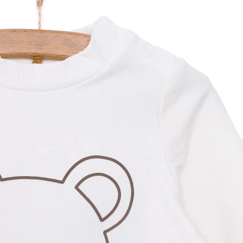 Hellobaby Newborn Girl Cat Printed Sweatshirt 4