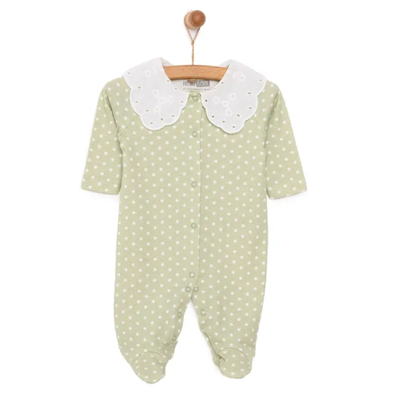 Hellobaby Newborn Girl Footed Jumpsuit - Multicolour 1