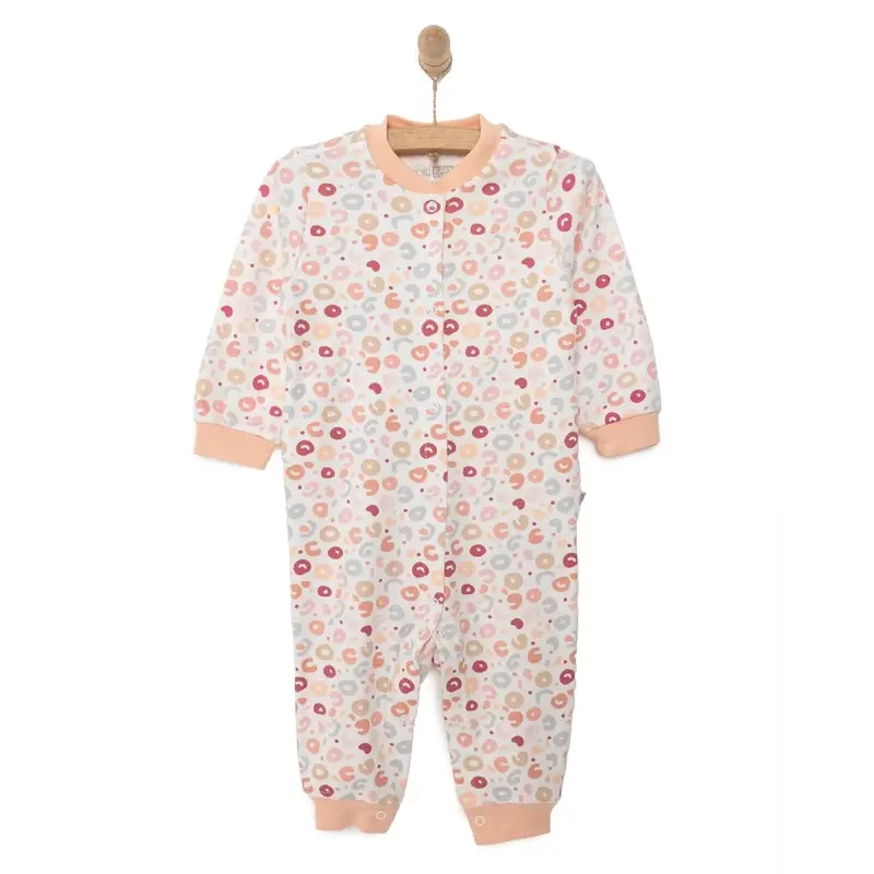 Hellobaby Newborn Girl Jumpsuit - Ecru 1