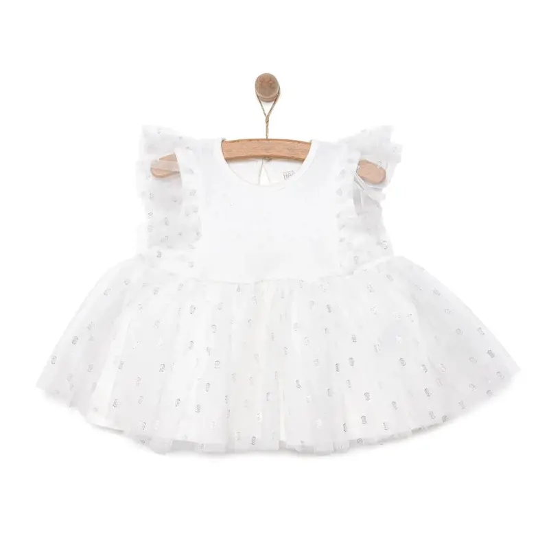 Hellobaby Newborn Girl Special Day Clothing - Ecru 1