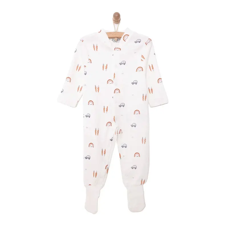 Hellobaby Newborn Jumpsuit - Beige 1