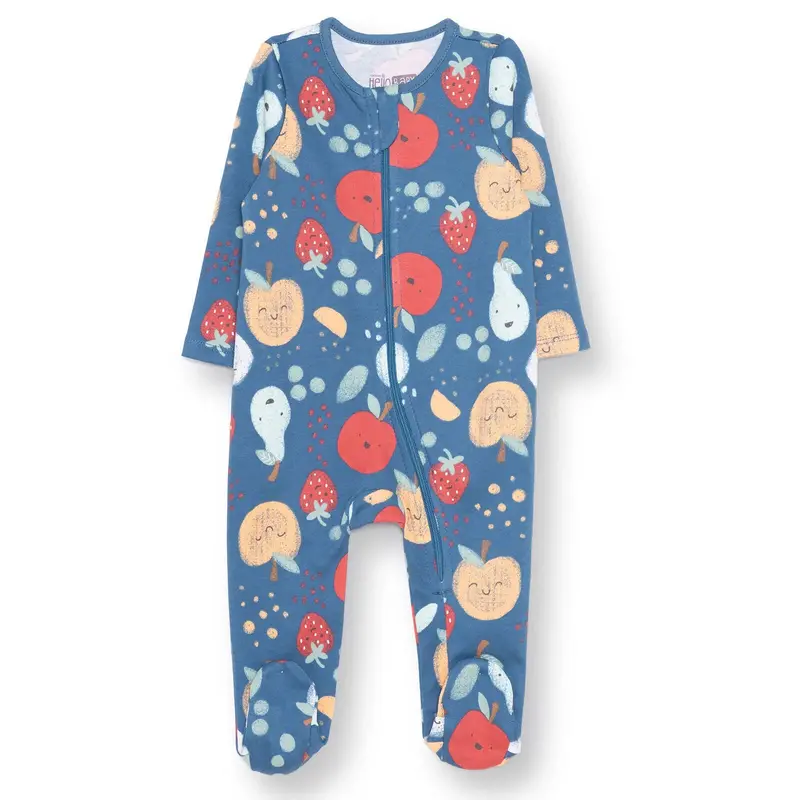Hellobaby Newborn Jumpsuit - Dark Blue 1