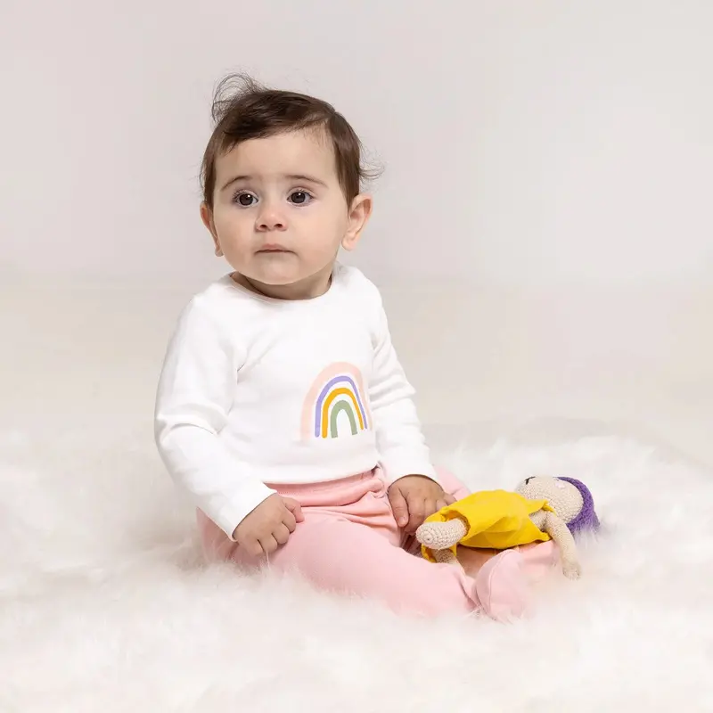 Hellobaby Newborn Unisex 4 Pcs Starter Set - Light Pink 2