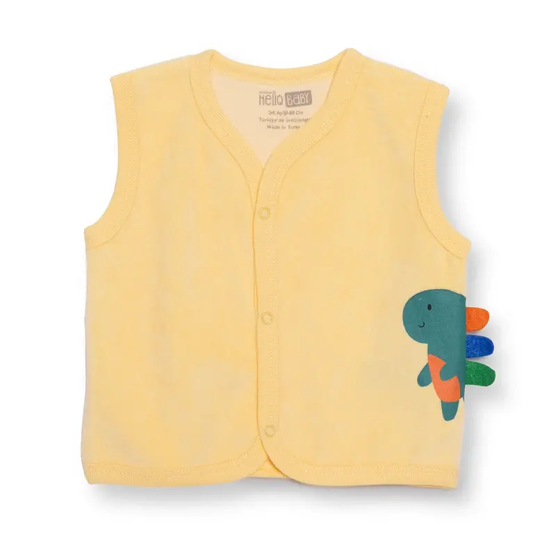 Hellobaby Newborn Vest - Yellow 1