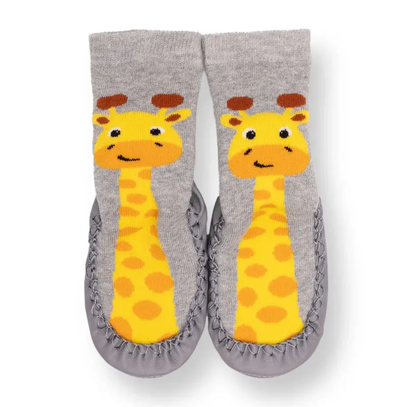 Hellobaby Rattle Socks - Grey Melange 1