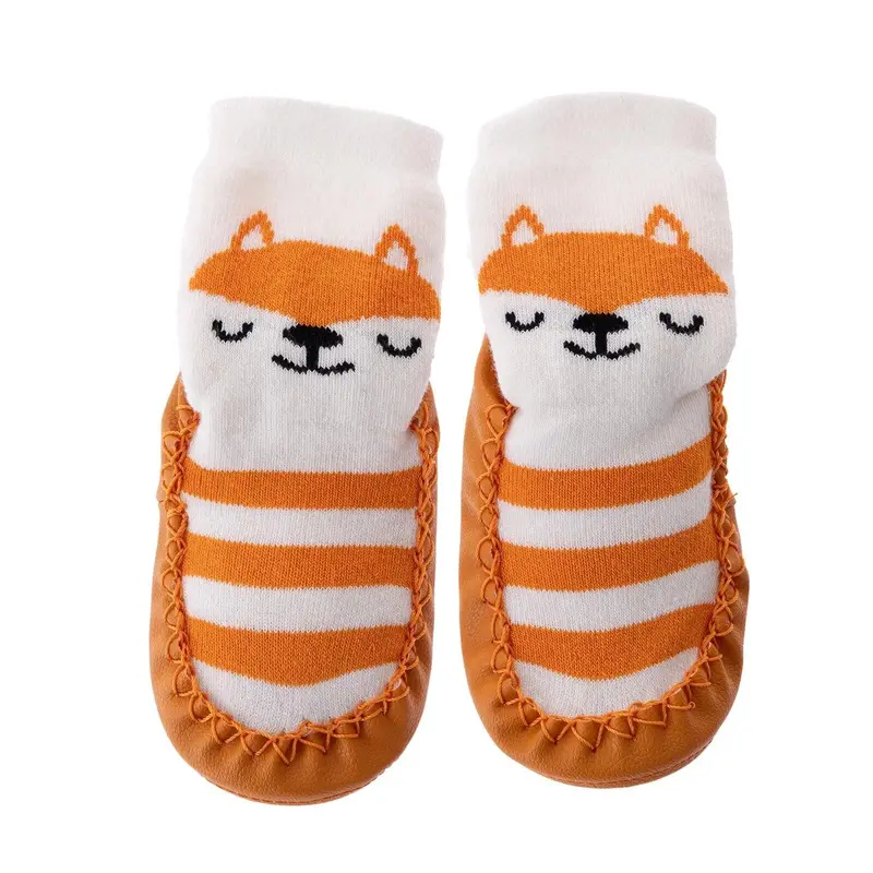 Hellobaby Rattle Socks - Orange 1