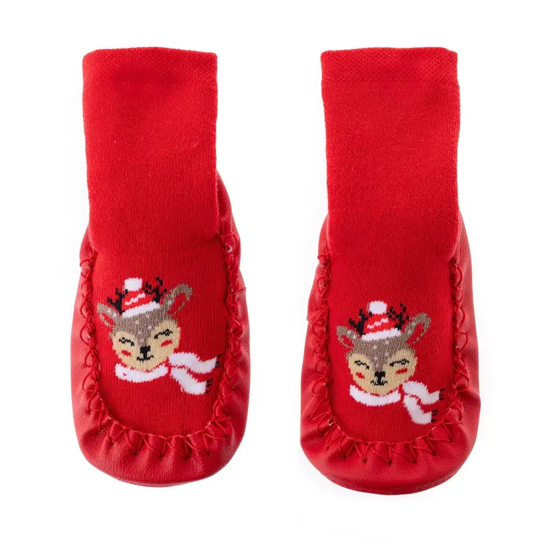 Hellobaby Rattle Socks - Red 1