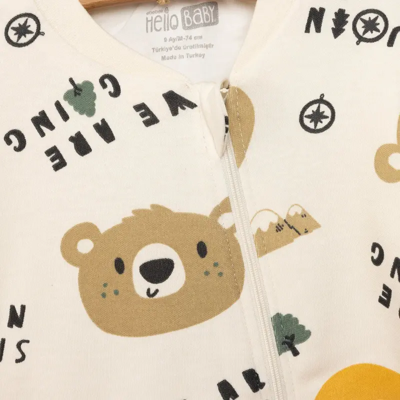 Hellobaby Sleepsuit - Beige 4