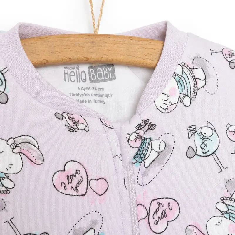Hellobaby Sleepsuit - Purple 5