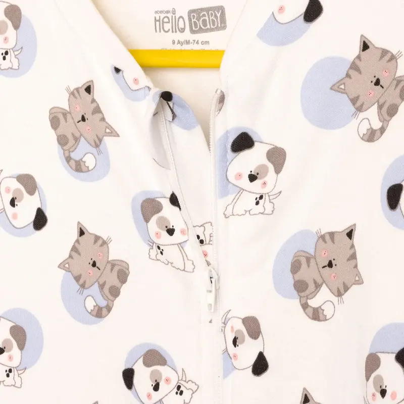 Hellobaby Sleepsuit - White 5