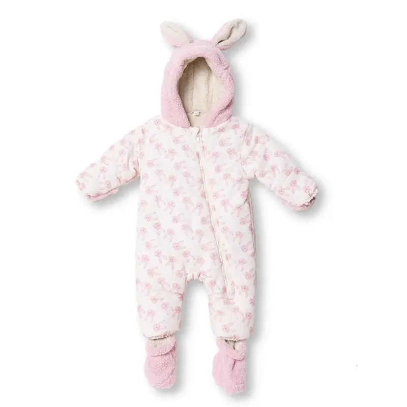 Hellobaby Snowsuit - Ecru Printed 1