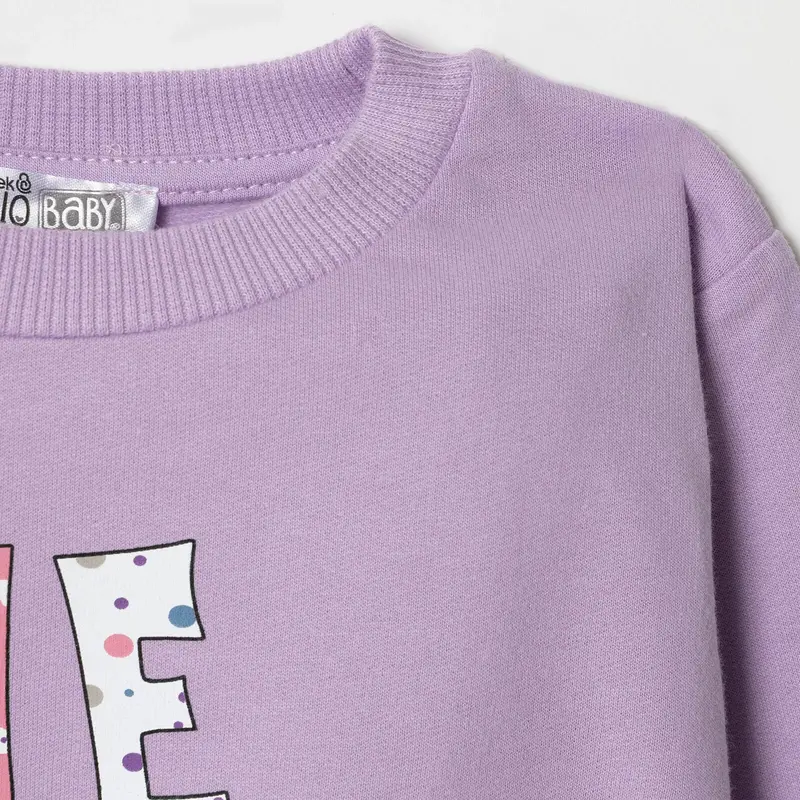 Hellobaby Sweatshirt - Purple 4