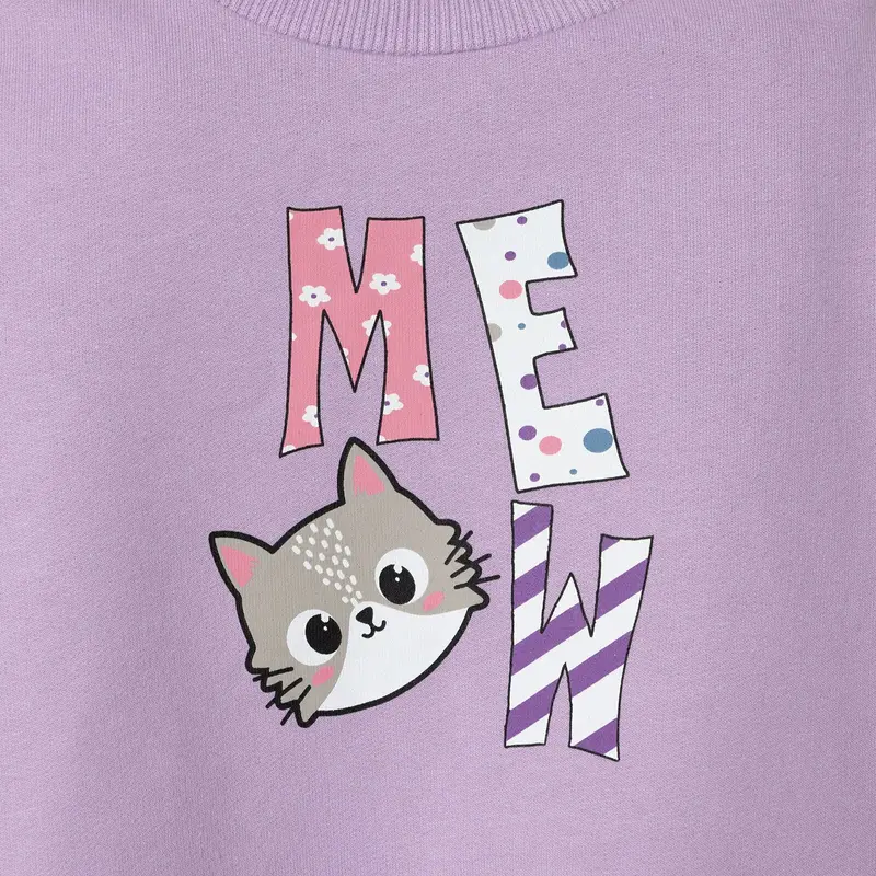 Hellobaby Sweatshirt - Purple 5