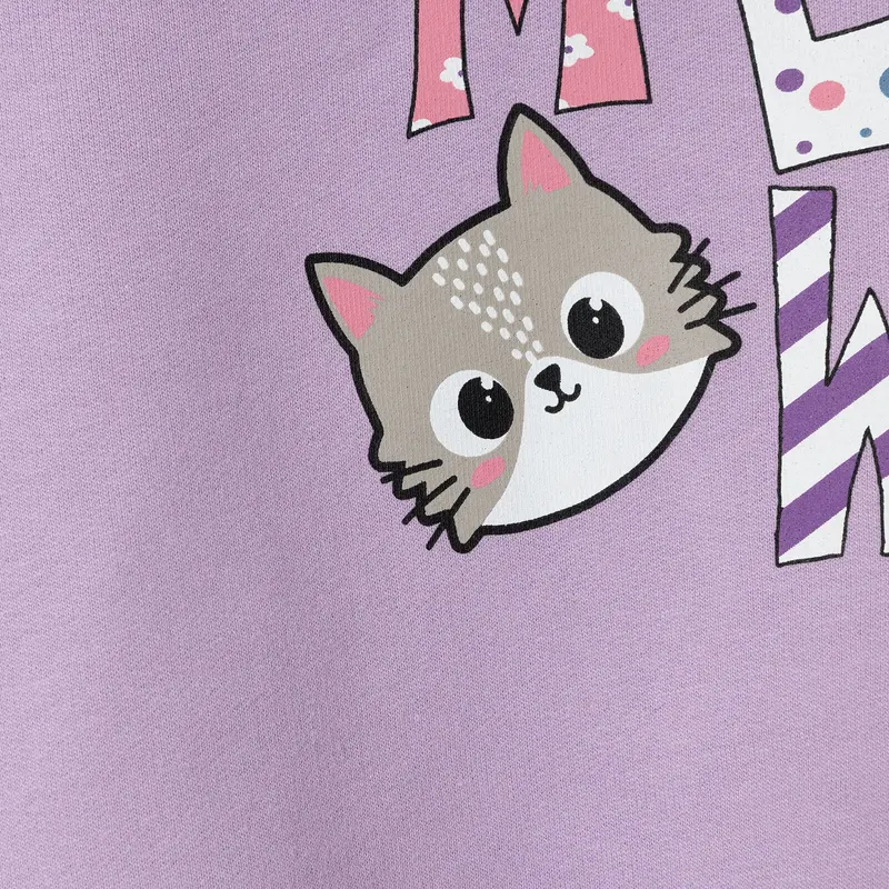 Hellobaby Sweatshirt - Purple 7