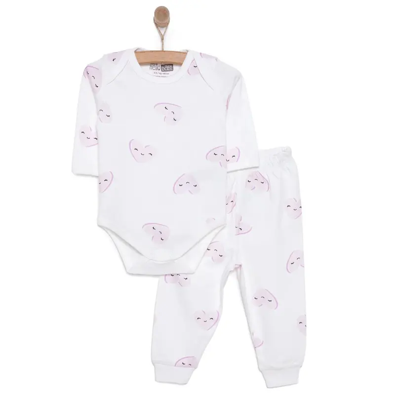 Hellobaby Unisex Body- Footless Bottom - Ecru 1
