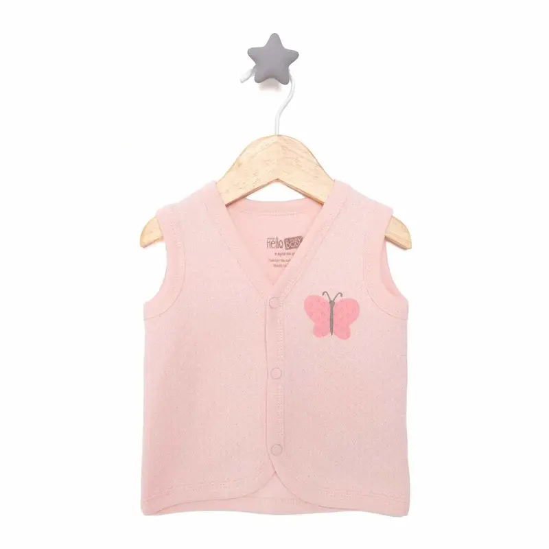 Hellobaby Unisex Classic Vest - Light Pink 1