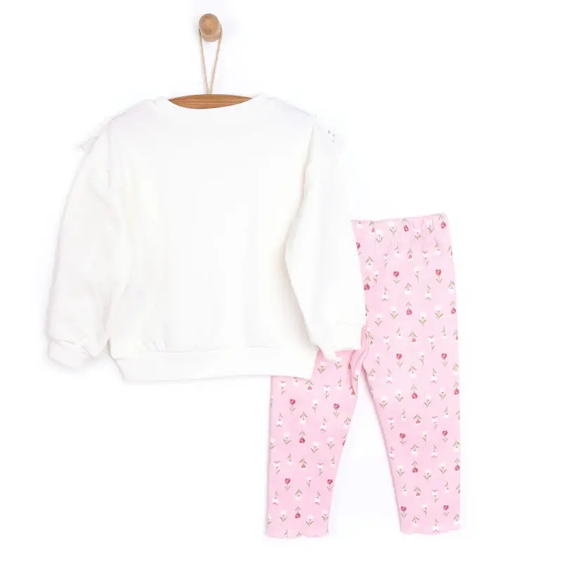 Hellobaby Winter Fairytale Leggings Set - Ecru 2