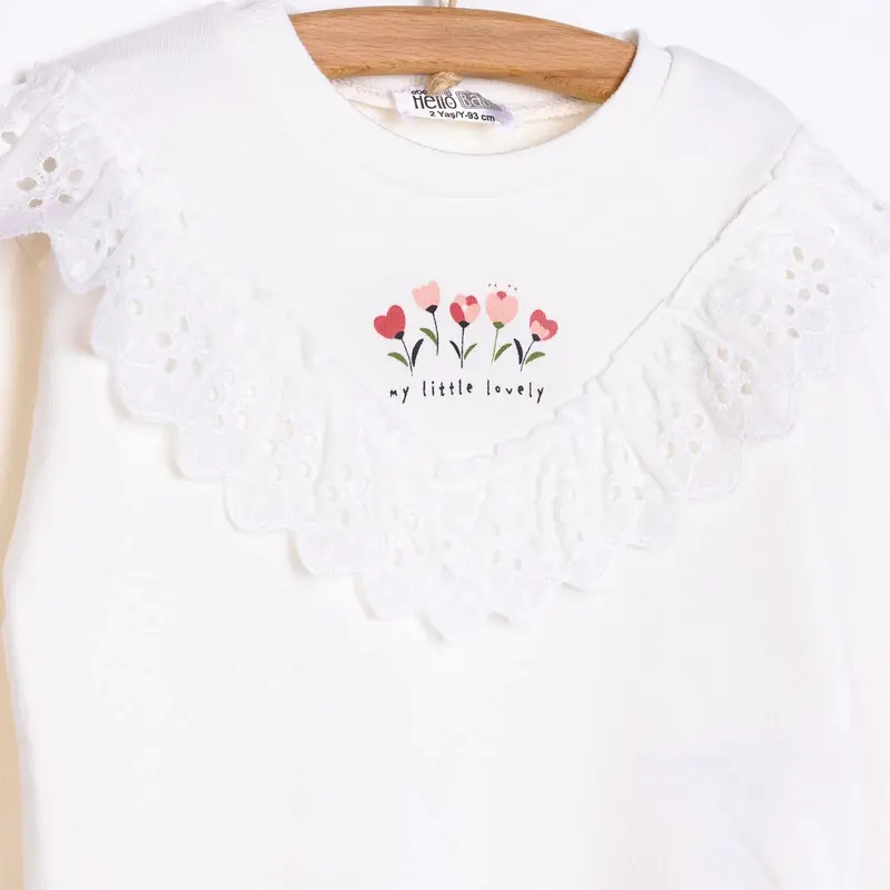 Hellobaby Winter Fairytale Leggings Set - Ecru 3