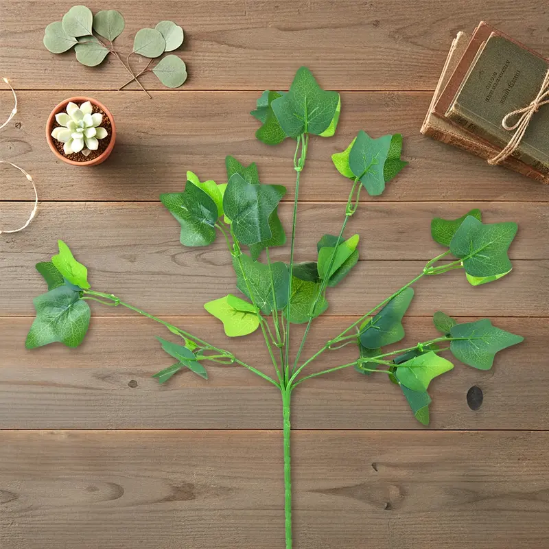 Hiedra, Hojas De Planta Artificial 2