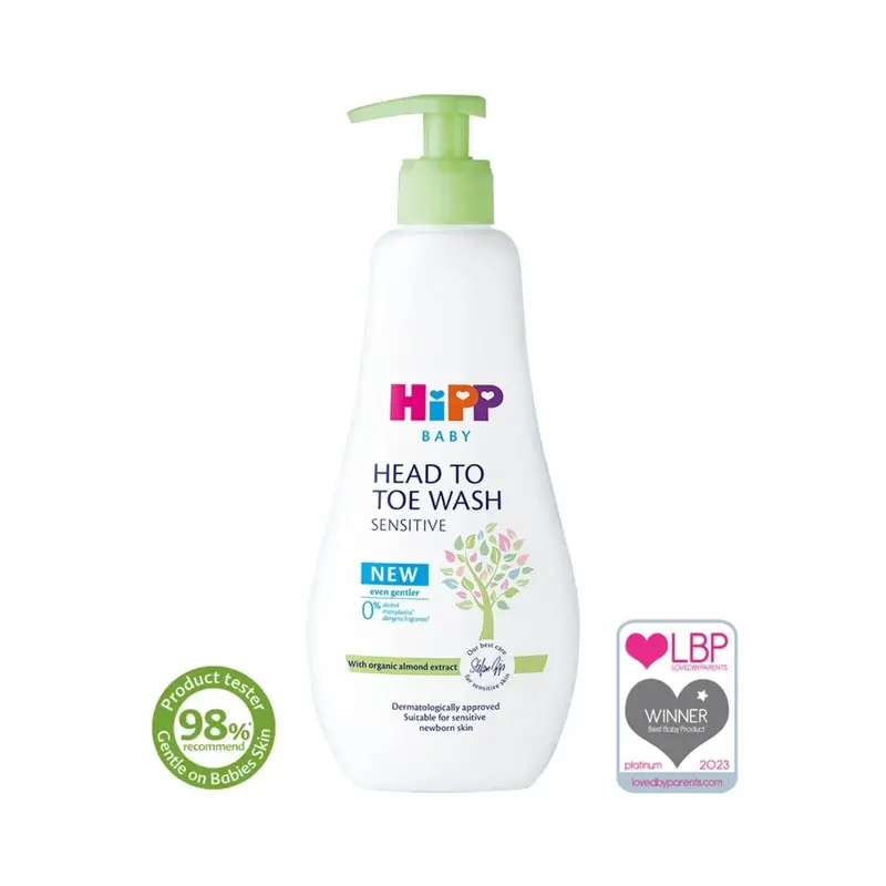 Hipp Head To Toe Baby Wash 400Ml 1