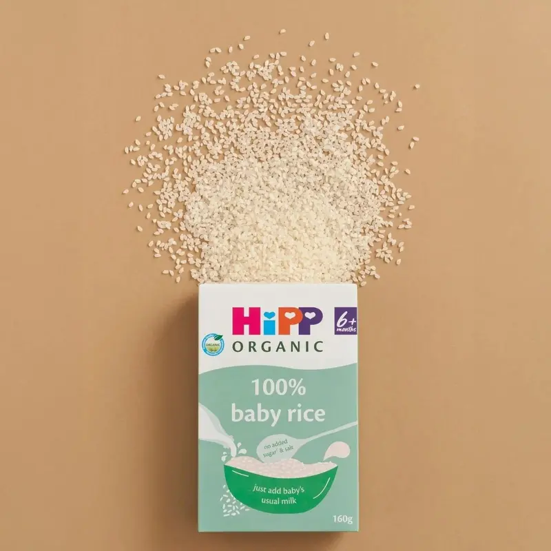 Hipp Organic 100% Baby Rice 6+ Months 160G 2