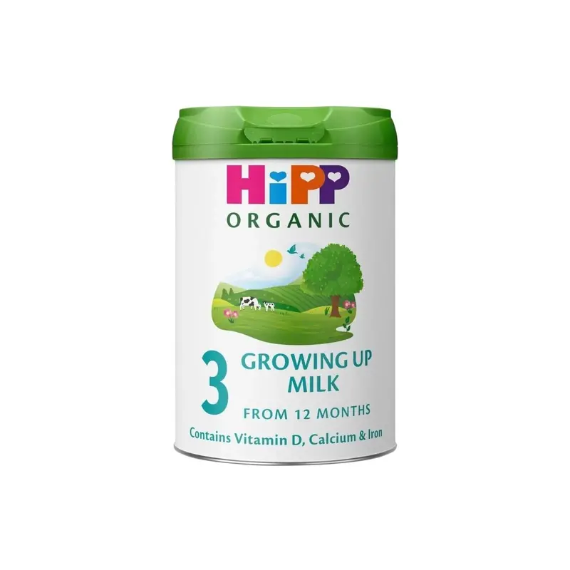 Hipp Organic 3 Growing Up Baby Milk Formula From 12+ Months 800G 1