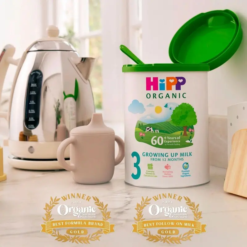 Hipp Organic 3 Growing Up Baby Milk Formula From 12+ Months 800G 2
