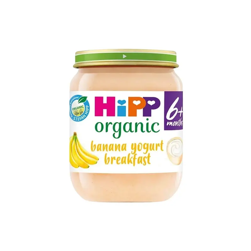 Hipp Organic Banana Yogurt Breakfast Jar 6+ Months 125G 1