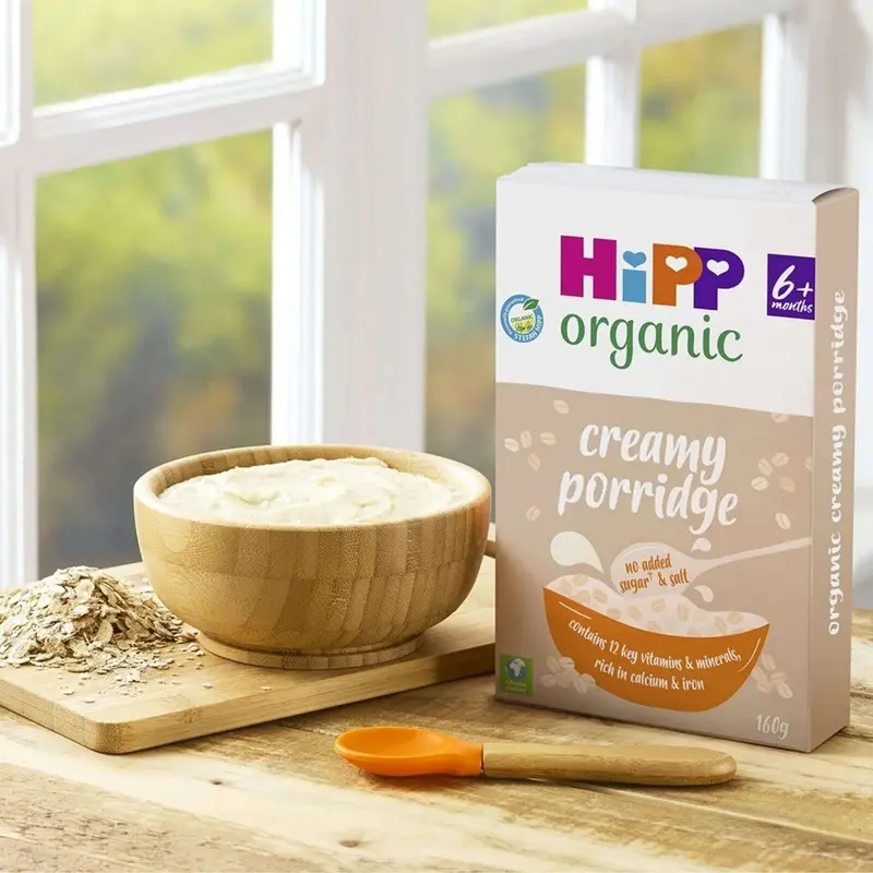 Hipp Organic Creamy Porridge Baby Cereal 6+ Months 160G 2