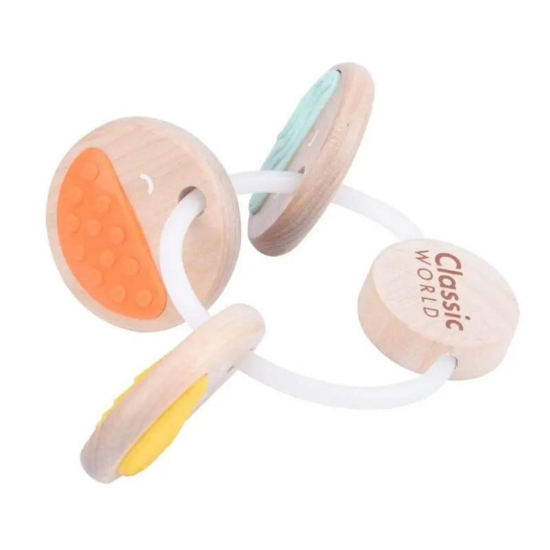 Hippychick Classic World Rattle Keys 1