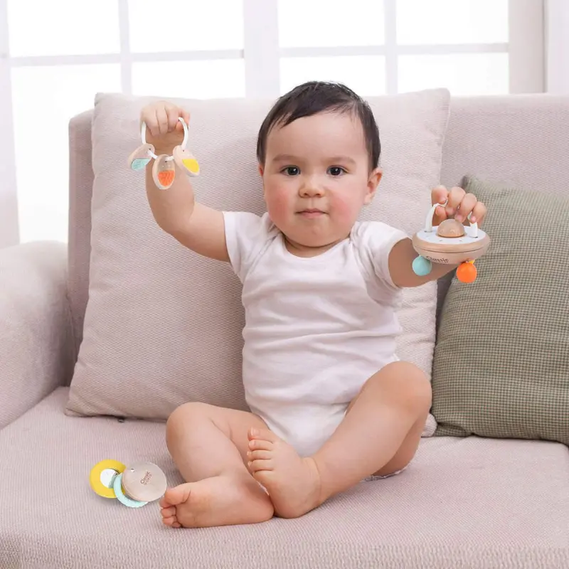 Hippychick Classic World Rattle Keys 2