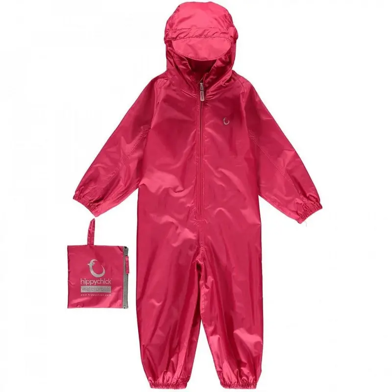Hippychick Packasuit 18-24 Months Peacock Pink 1