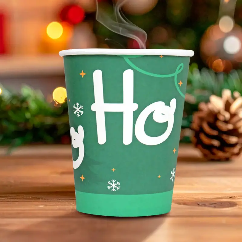 Hohoho, Vasos De Cartón, 10 Pzas 1