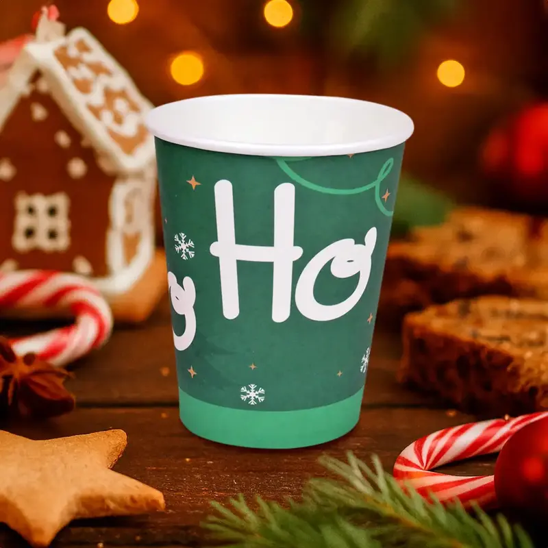 Hohoho, Vasos De Cartón, 10 Pzas 2