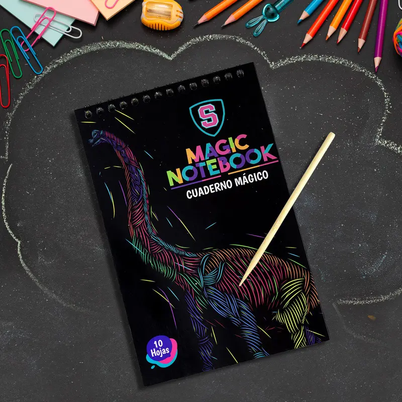Hojas Mágicas Para Dibujo 10 Piezas 1