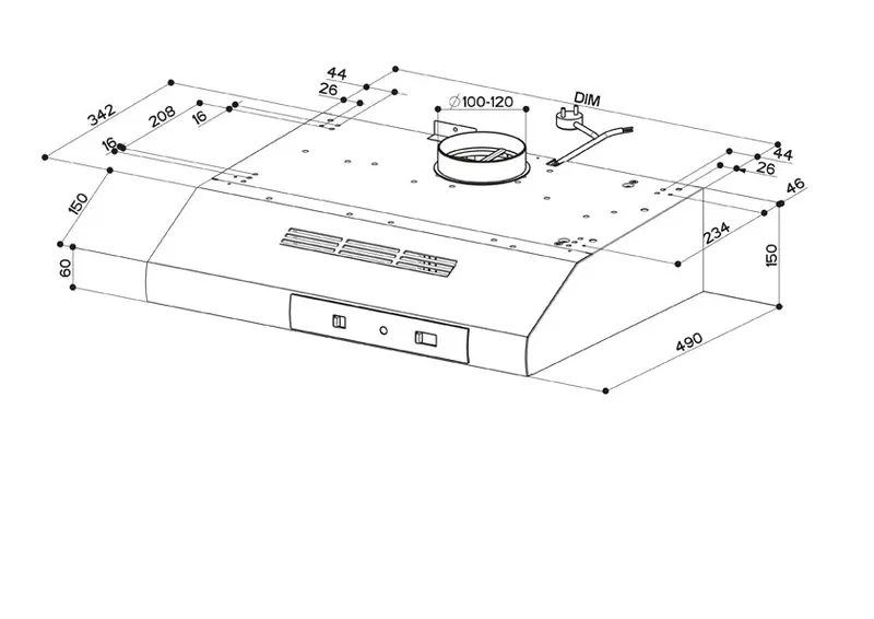 Hood 741 Br/X A60 1