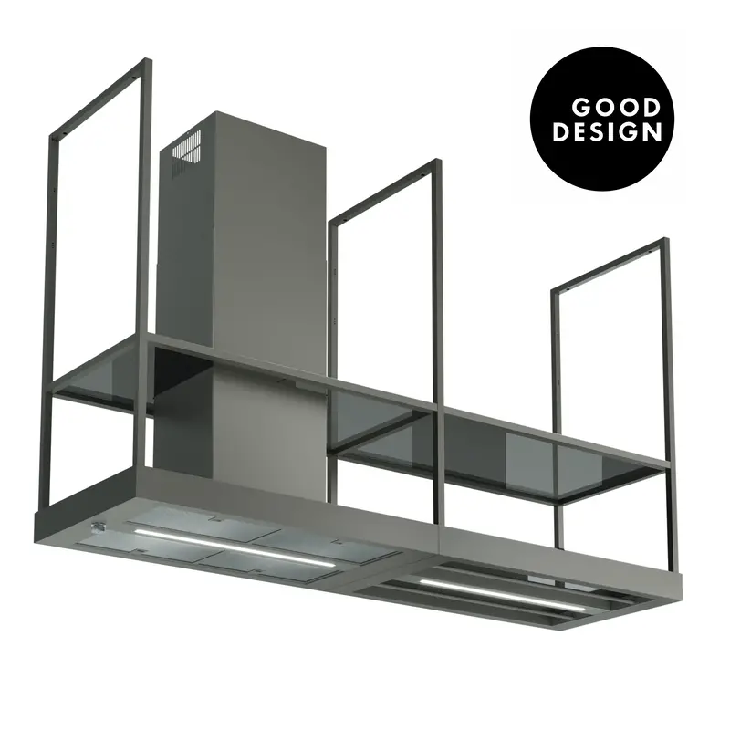 Hood T-Shelf Ev8 Titanium Matt A180/2 1