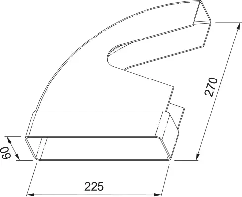 Horizontal Crco90 Elbow Bend 1
