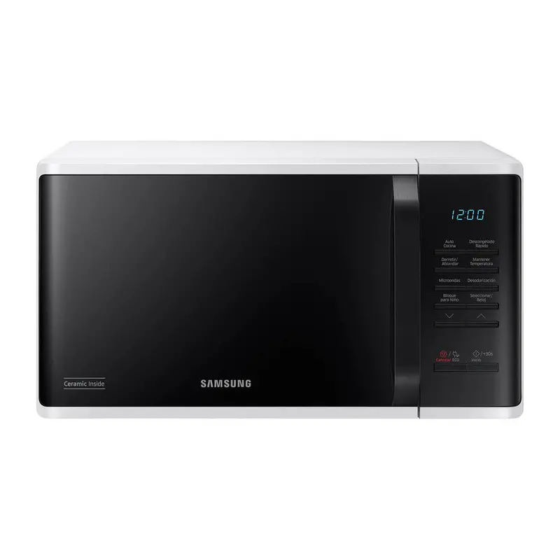Horno De Microondas 0.8 Pies Cúbicos Samsung Ms-23K3513aw 1