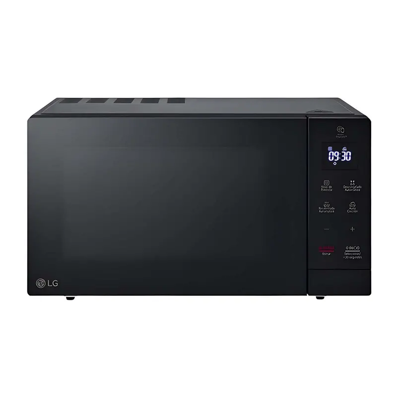 Horno De Microondas Lg 1.1 Pies Cúbicos Negro Ms3032jas 1