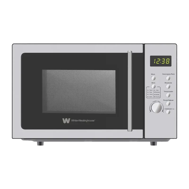 Horno De Microondas White Westinghouse 0.9 Pies Cúbicos Gris Wwcmv092533we 1