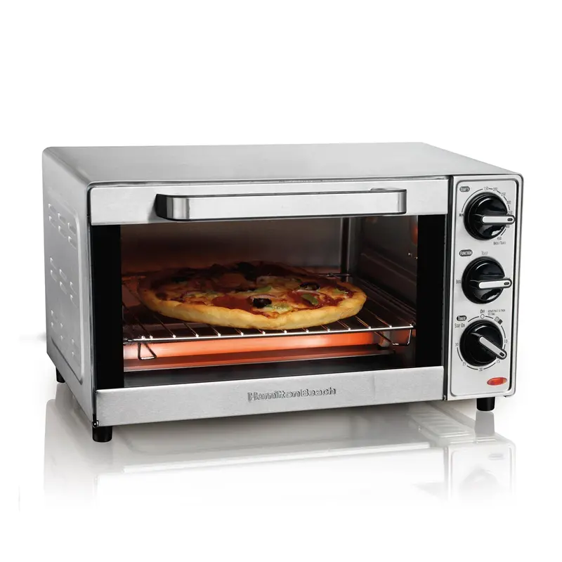 Horno Eléctrico Para 4 Rebanadas Hamilton Beach 31401G 1