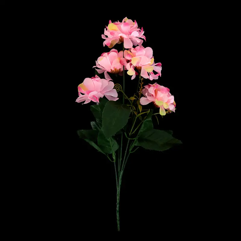 Hortencia Artificial Color Rosa, Planta Artificial 1