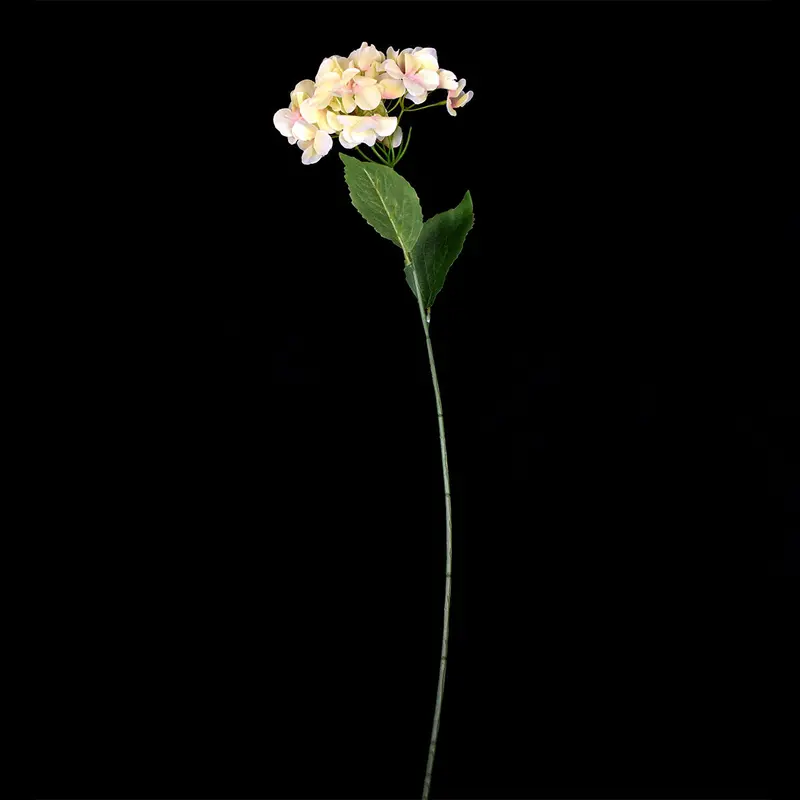 Hortensia Artificial Decorativa Amarilla 1