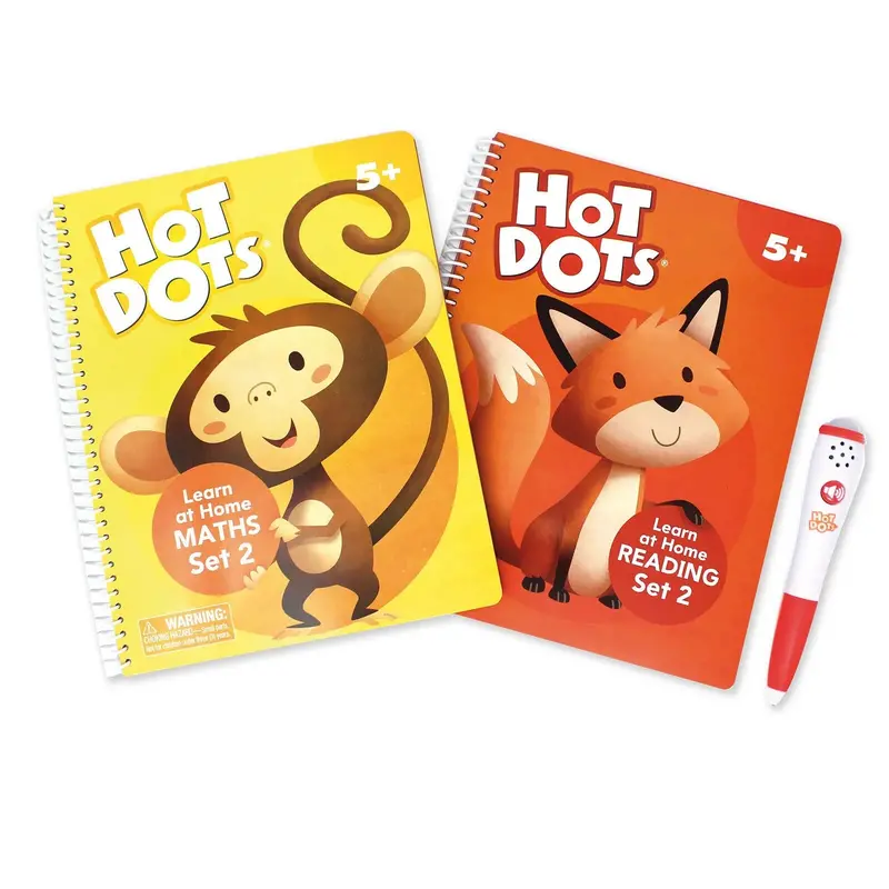 Hot Dots Learn At Home Reading & Maths Set 2 (5+ Years) 1