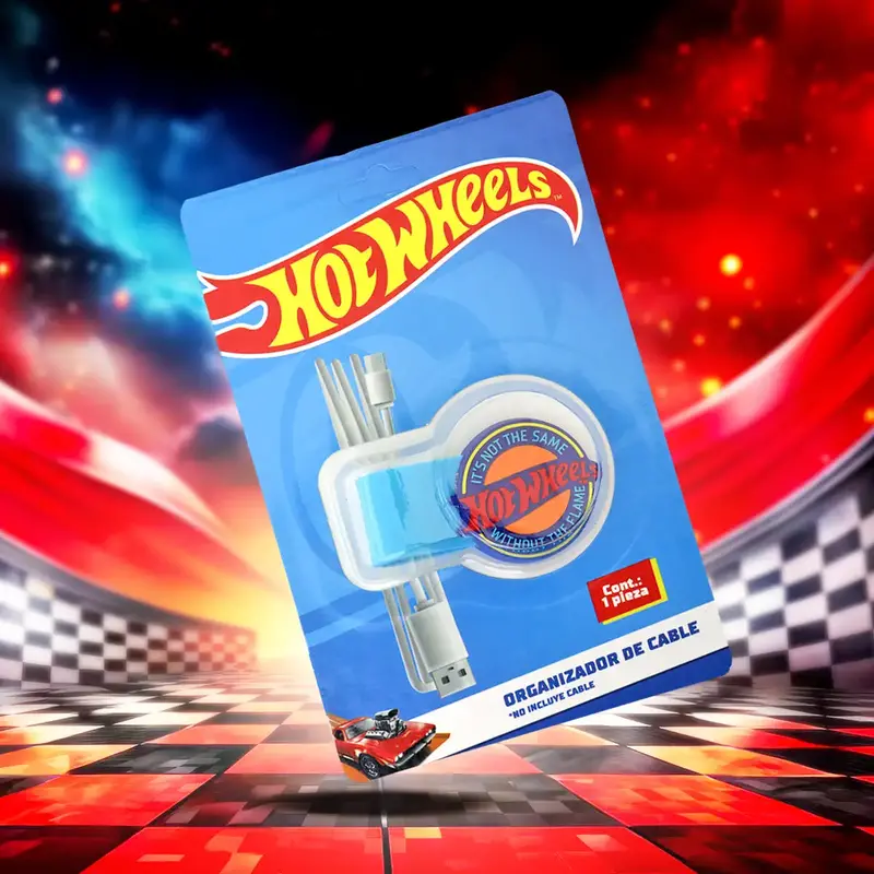 Hot Wheels, Organizador De Cable 2