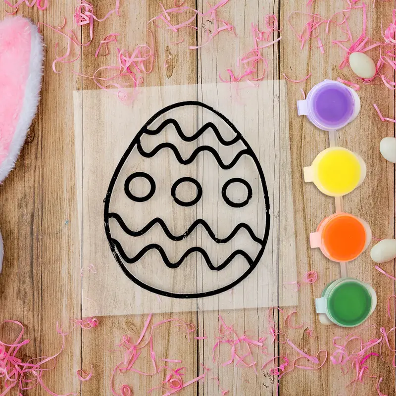 Huevito De Pascua, Diy, Gel Clings 1