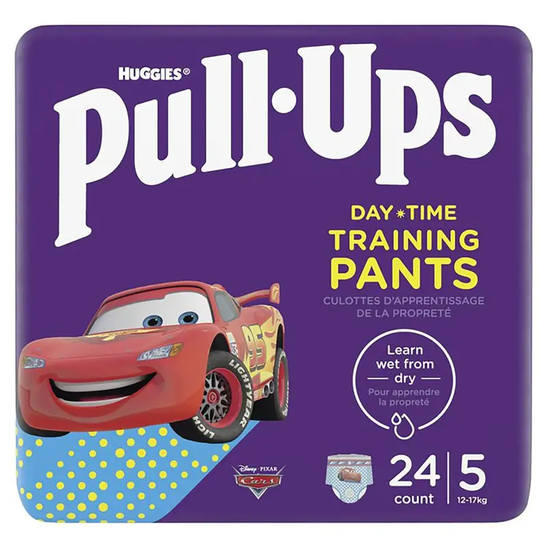 Huggies Pull-Ups Unisex Daytime Nappy Pants Size 5 - 24 Nappies 1