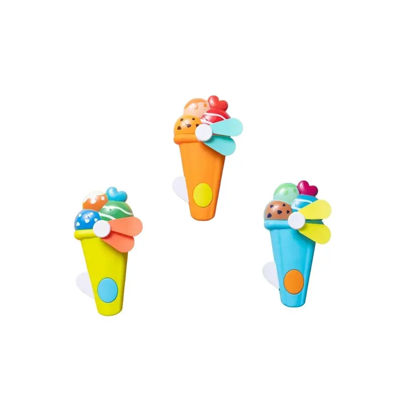 Hztb Ice Cream Hand Fan Assorted 1