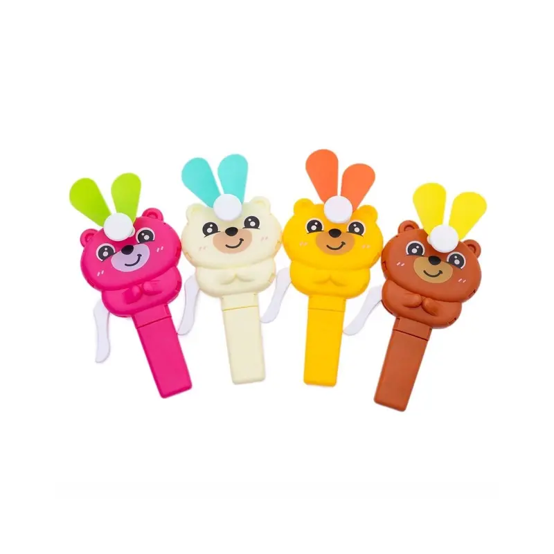 Hztb Teddy Hand Fan Assorted 1